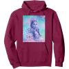 imageWicked For Good Glinda Close Up Florals Pullover HoodieBurgundy