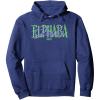 imageWicked For Good Glinda and Elphaba Name Overlay Pullover HoodieNavy Blue