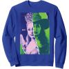 imageWicked For Good Glinda and Elphaba Split Portrait SweatshirtRoyal Blue