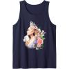 imageWicked For Good Glinda in Bloom Tank TopNavy Blue