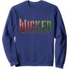 imageWicked For Good Pink To Green Logo SweatshirtNavy Blue
