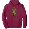 imageWicked Glinda Upland Floral Silhouette Pullover HoodieBurgundy