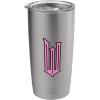 imageWicked Logo Glinda Daydreaming Playful Cartoon Style Stainless Steel Insulated TumblerBrushed Steel
