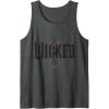 imageWicked Movie Logo Glinda Upland Tank TopDark Heather Grey