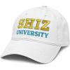 imageWicked Shiz University Adjustable Puff Embroidered Baseball HatWhite