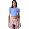 imageWomens Glinda Wicked Logo Baby TeePurple