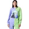 imagewomens A Whole Heart CrewneckPurpleGreen