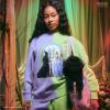 imagewomens A Whole Heart CrewneckPurpleGreen