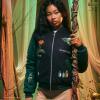 imagewomens Elphaba Varsity JacketBlack