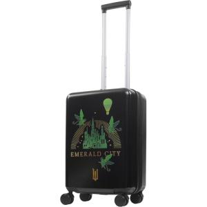imageFUL Wicked 225 Inch CarryOn Luggage Hardshell Rolling Suitcase with Spinner Wheels Black