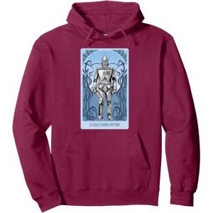 imageWicked For Good A Man Made of Tin Pullover HoodieBurgundy