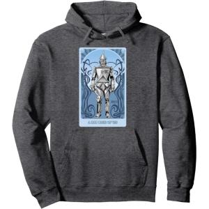imageWicked For Good A Man Made of Tin Pullover HoodieDark Heather Grey