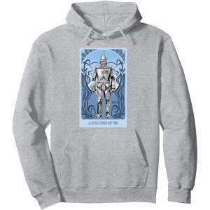 imageWicked For Good A Man Made of Tin Pullover HoodieHeather Grey
