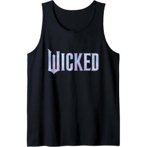 imageWicked For Good Bubble Shimmer Logo Tank TopBlack