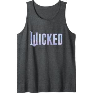 imageWicked For Good Bubble Shimmer Logo Tank TopDark Heather Grey