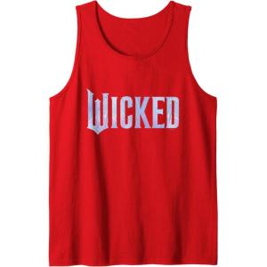 imageWicked For Good Bubble Shimmer Logo Tank TopRed