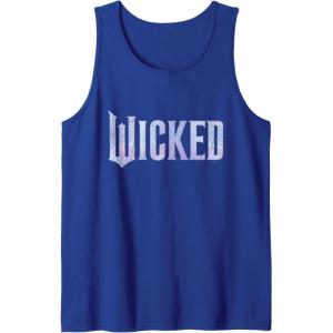 imageWicked For Good Bubble Shimmer Logo Tank TopRoyal Blue