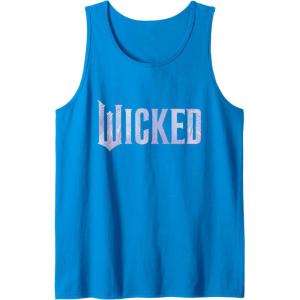 imageWicked For Good Bubble Shimmer Logo Tank TopSapphire Blue