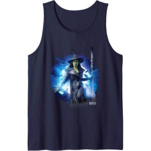 imageWicked For Good Elphaba Power Pose Tank TopNavy Blue