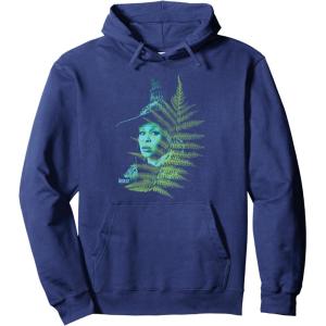imageWicked For Good Elphaba Striking Portrait Pullover HoodieNavy Blue