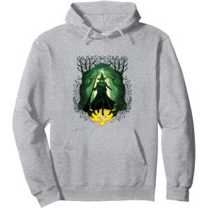 imageWicked For Good Elphaba Walk Through Oz Pullover HoodieHeather Grey