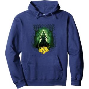 imageWicked For Good Elphaba Walk Through Oz Pullover HoodieNavy Blue