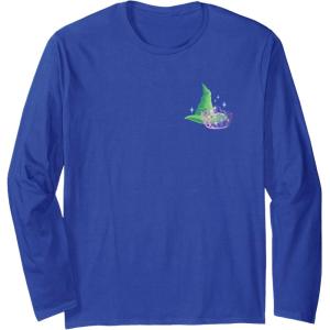 imageWicked For Good Face to Face Front ampamp Back Long Sleeve TShirtRoyal Blue