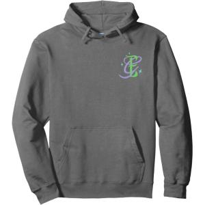 imageWicked For Good Forever My Friend Silhouettes Front ampamp Back Pullover HoodieAsphalt Grey