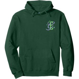 imageWicked For Good Forever My Friend Silhouettes Front ampamp Back Pullover HoodieDark Green