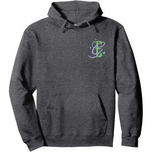 imageWicked For Good Forever My Friend Silhouettes Front ampamp Back Pullover HoodieDark Heather Grey