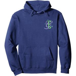 imageWicked For Good Forever My Friend Silhouettes Front ampamp Back Pullover HoodieNavy Blue