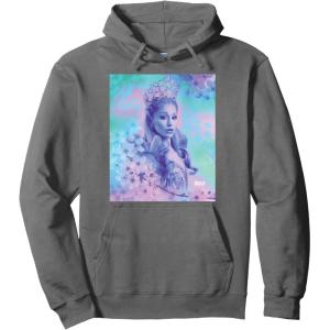 imageWicked For Good Glinda Close Up Florals Pullover HoodieAsphalt Grey