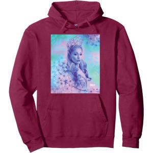 imageWicked For Good Glinda Close Up Florals Pullover HoodieBurgundy