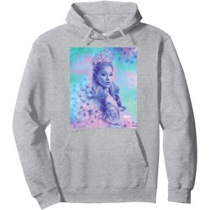 imageWicked For Good Glinda Close Up Florals Pullover HoodieHeather Grey