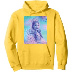 imageWicked For Good Glinda Close Up Florals Pullover HoodieLemon Yellow