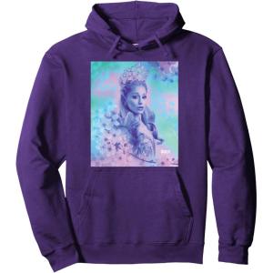 imageWicked For Good Glinda Close Up Florals Pullover HoodiePurple
