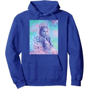 imageWicked For Good Glinda Close Up Florals Pullover HoodieRoyal Blue