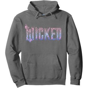 imageWicked For Good Glinda Elegant Logo Pullover HoodieAsphalt Grey