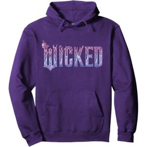 imageWicked For Good Glinda Elegant Logo Pullover HoodiePurple