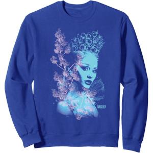 imageWicked For Good Glinda Striking Portrait SweatshirtRoyal Blue