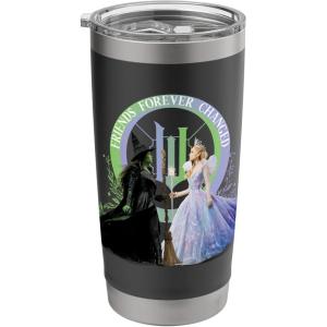 imageWicked For Good Glinda and Elphaba Friends Forever Changed Stainless Steel Insulated TumblerBlack