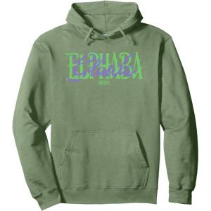 imageWicked For Good Glinda and Elphaba Name Overlay Pullover HoodieSage Green