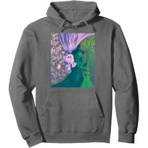 imageWicked For Good Glinda and Elphaba in Perfect Contrast Pullover HoodieAsphalt Grey