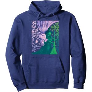 imageWicked For Good Glinda and Elphaba in Perfect Contrast Pullover HoodieNavy Blue