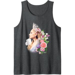 imageWicked For Good Glinda in Bloom Tank TopDark Heather Grey