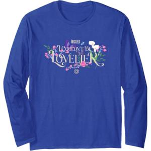 imageWicked For Good I Couldnt be Lovelier Long Sleeve TShirtRoyal Blue