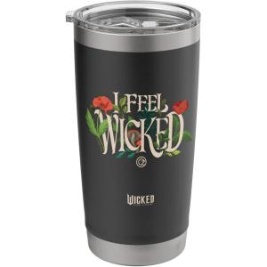 imageWicked For Good I Feel Wicked Stainless Steel Insulated TumblerBlack
