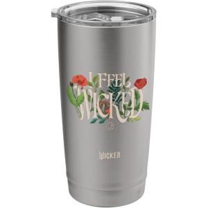 imageWicked For Good I Feel Wicked Stainless Steel Insulated TumblerBrushed Steel