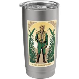 imageWicked For Good Made of Straw Stainless Steel Insulated TumblerBrushed Steel