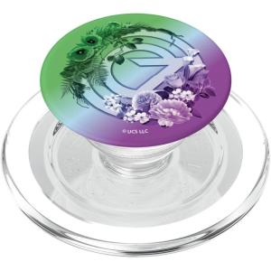 imageWicked For Good Oz Logo Floral and Vine PopSockets Adhesive PopGripMagnetic PopGrip